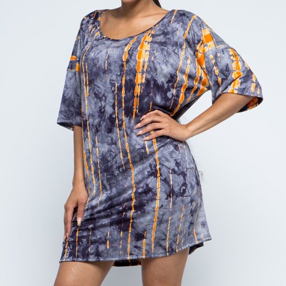 New Tie Dye Mini with Matching Mask - Picture 3 of 9